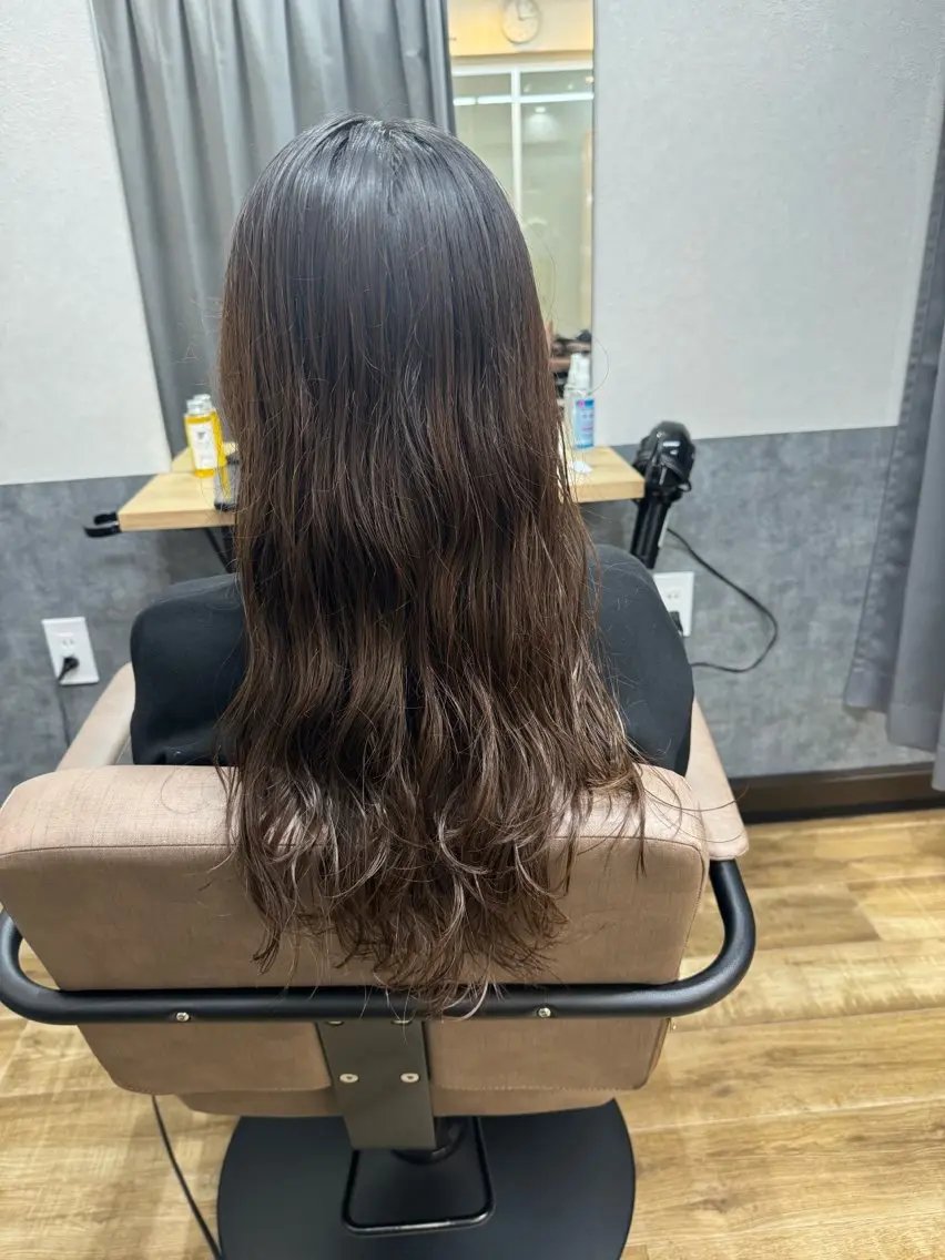 ロング パーマ reeed konnoのヘアスタイル