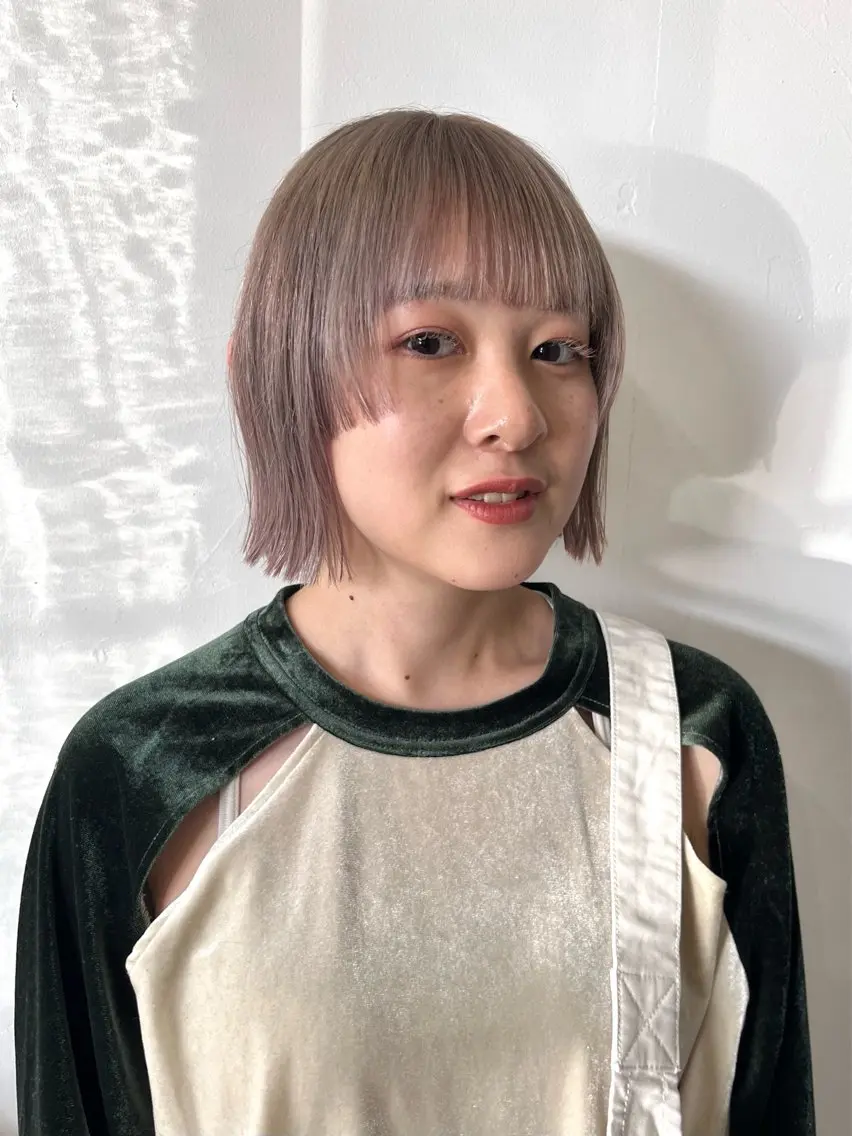 ショート ブリーチ/デザイン/ Rurikaのヘアスタイル
