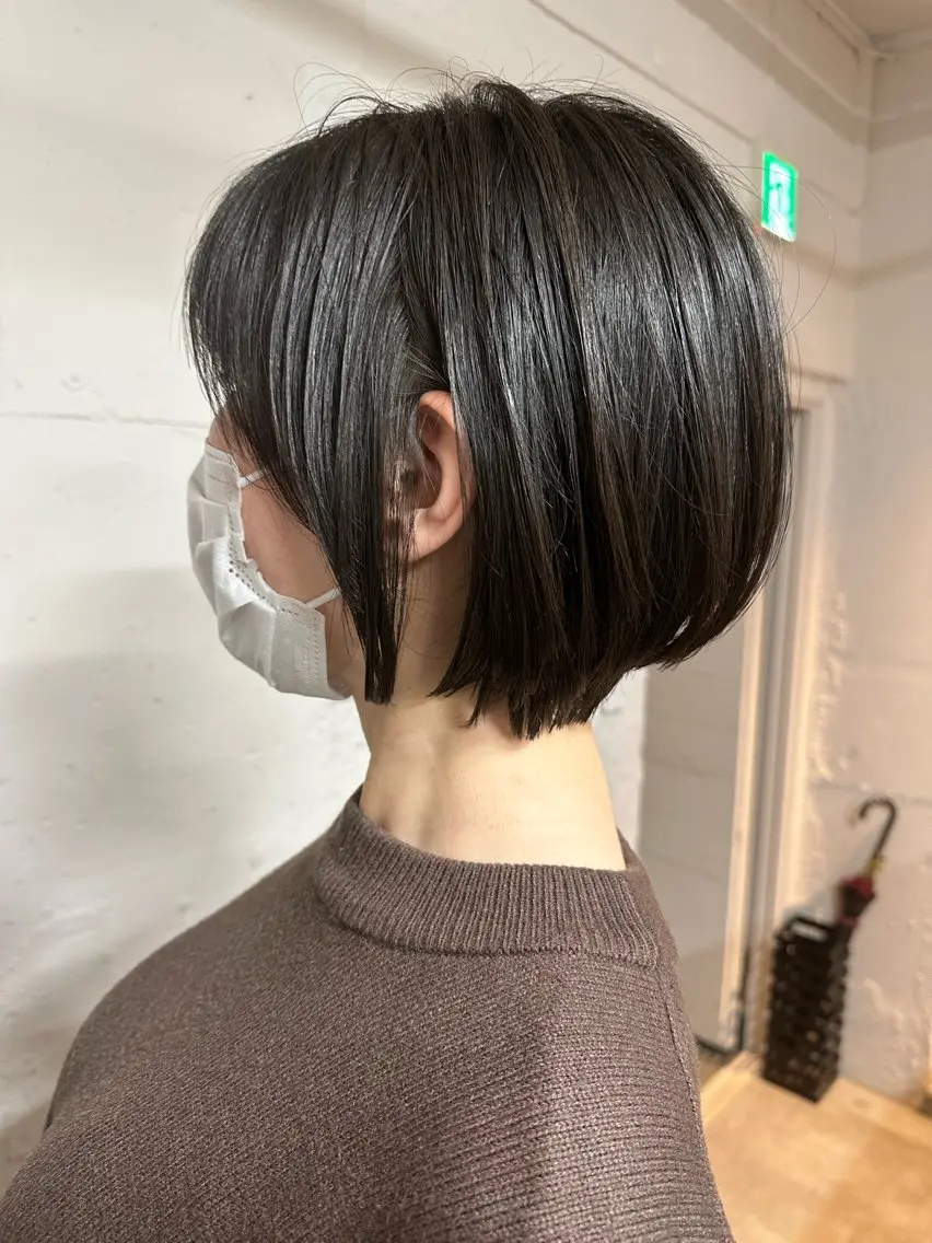 ショート ショートヘア カット トリートメント ハイライト/ ブリーチ😈小倉😈のヘアスタイル