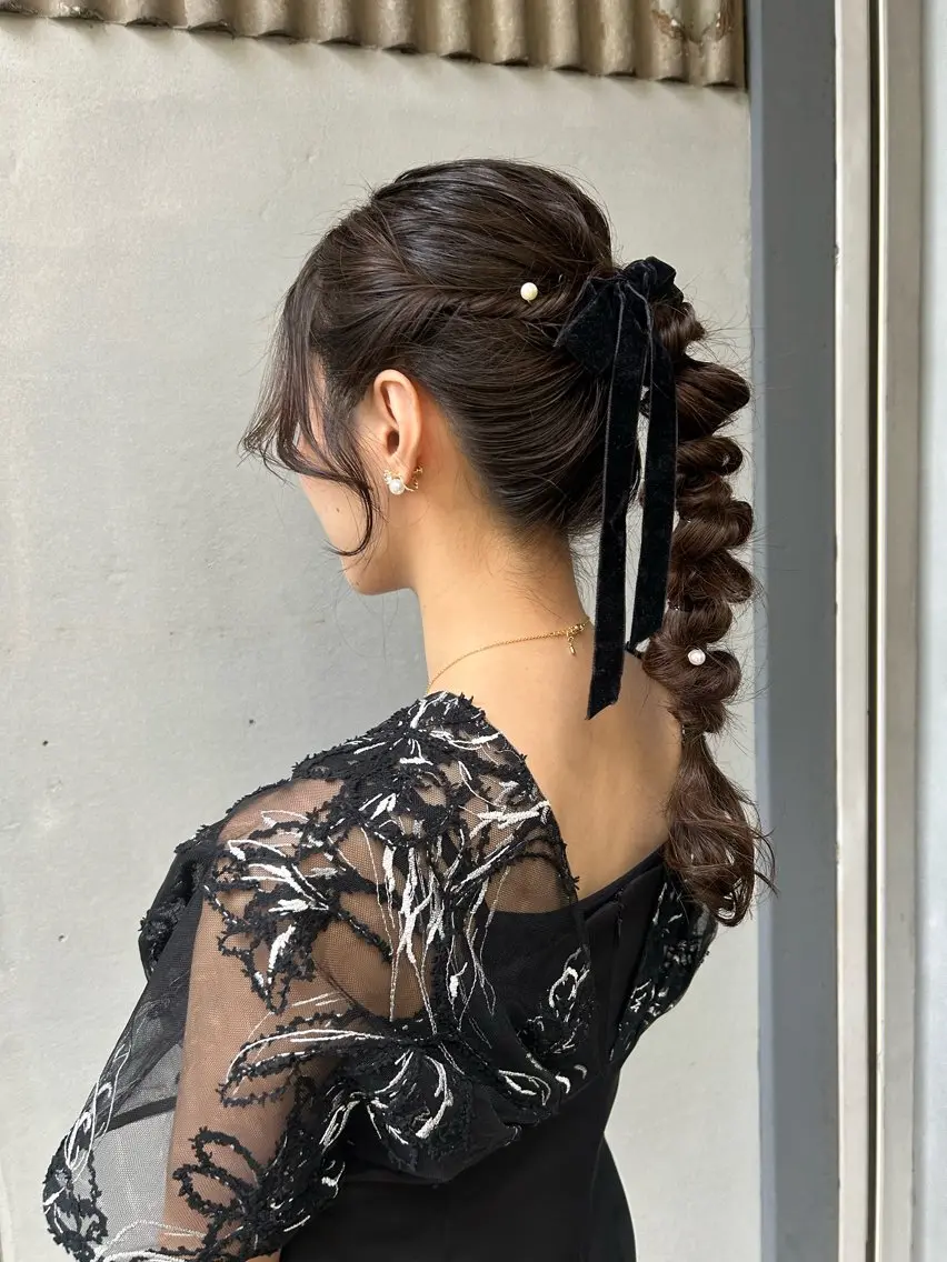 【5月限定クーポン】褒められヘアセット📿の写真
