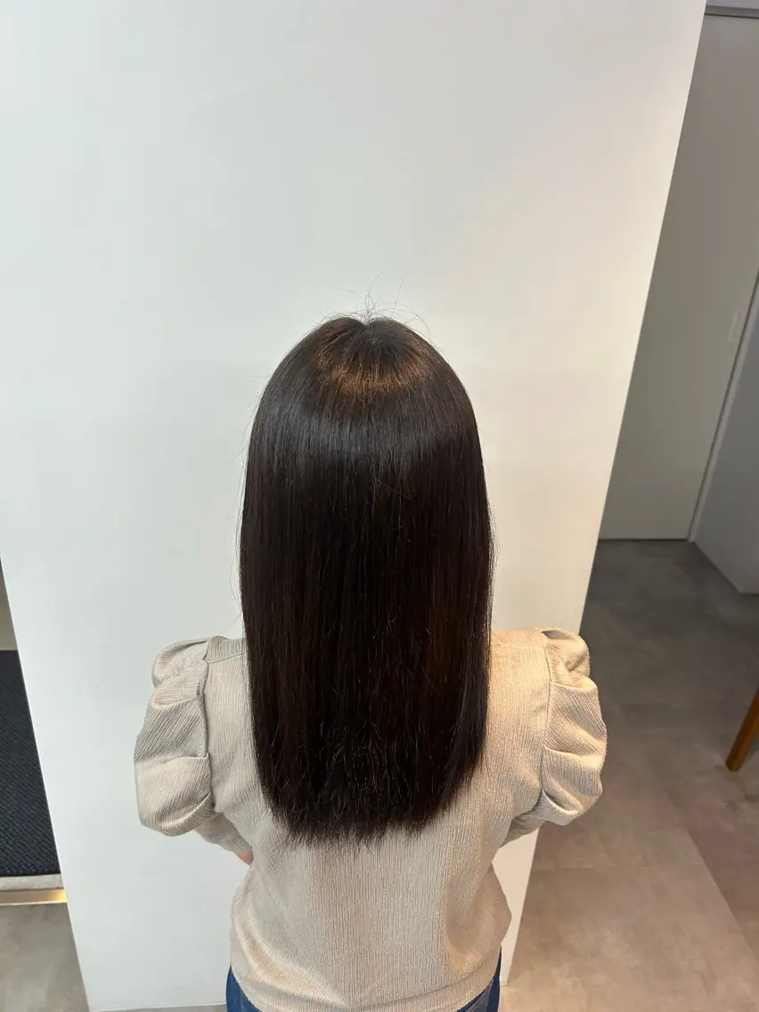 ロング カラー アッシュ アッシュブラウン ブラウンカラー しせ /little横浜のヘアスタイル