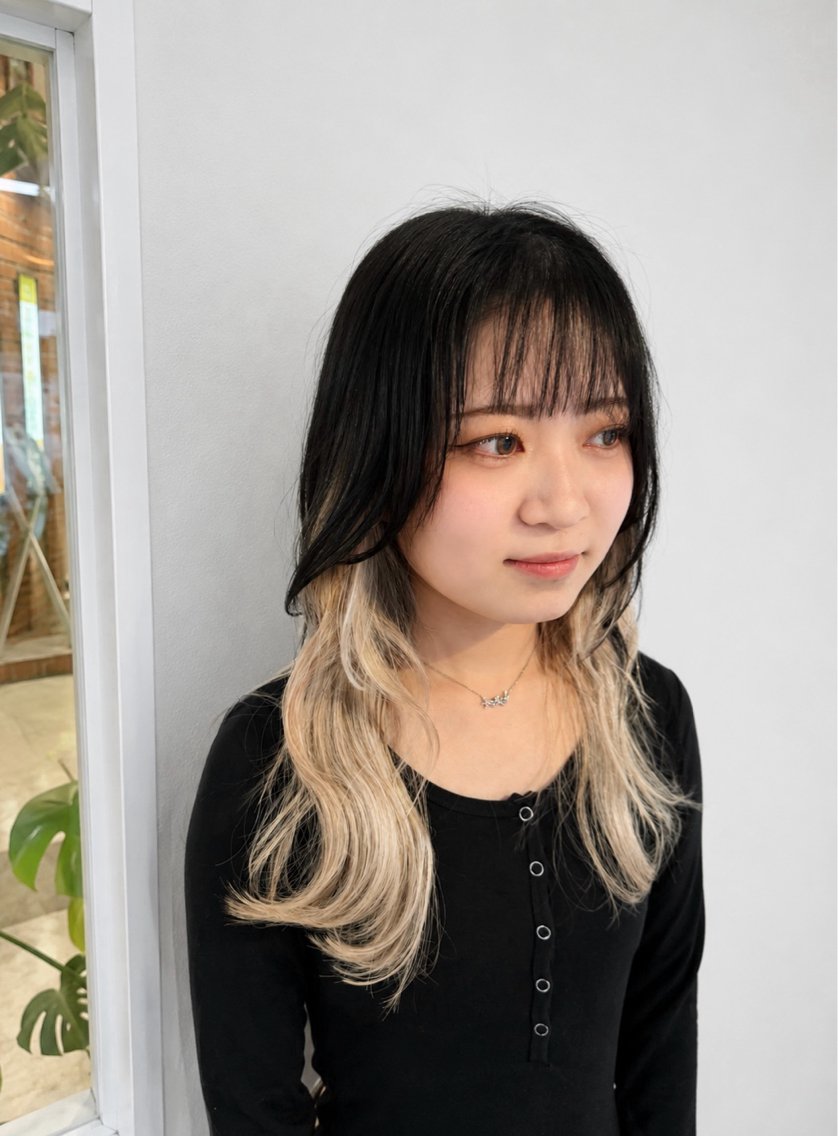 ロング カット ヘアカラー NAO/レイヤー🌷 /ハイトーンカラー✨のヘアスタイル
