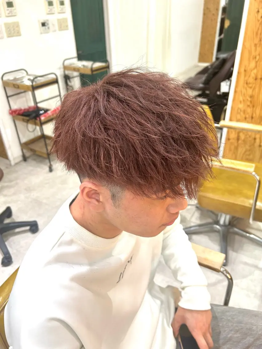 カラー ヘアアレンジ メンズ カット ヘアカラー 《海外ヘア特化》 早川 愛斗のヘアスタイル
