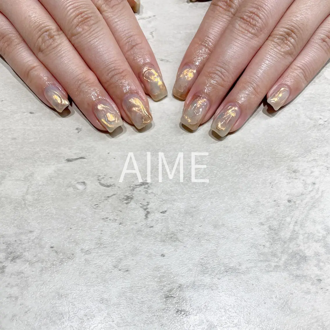 ネイル ハンドネイル AIME (momo)のネイルデザイン