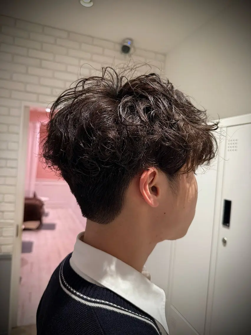 ⭐︎men's限定⭐︎【カット+カラー】グランジ/カーリー/メンズカット/ラフ/ナチュラル/無造作の写真