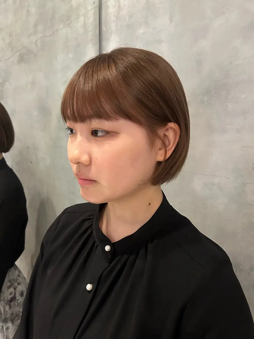 【💕👱🏻♀️ベージュしたい方限定👱🏻♀️💕】ブリーチカラー+前髪カット+ marbb付き🈂️の写真