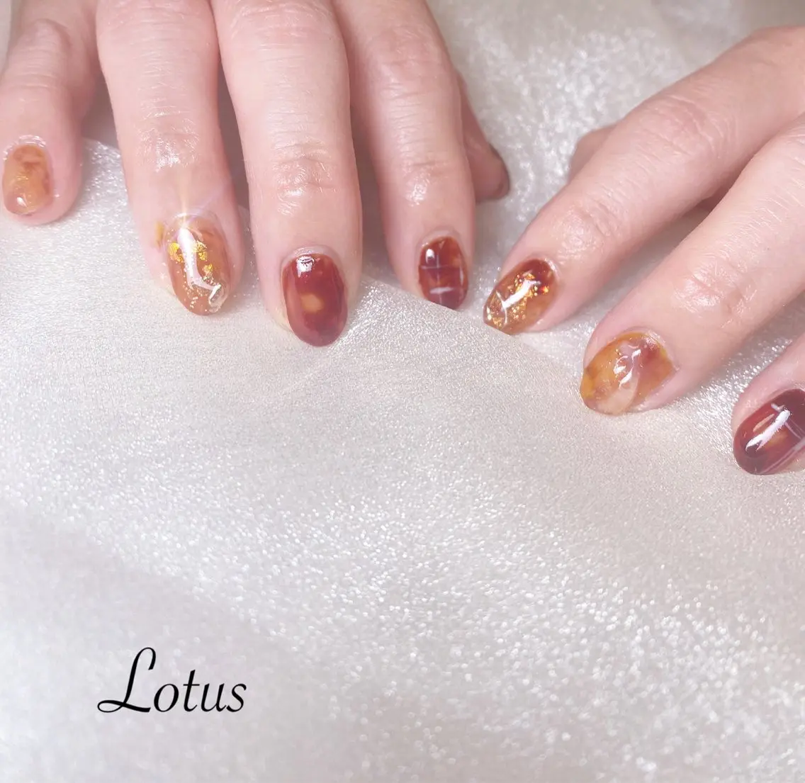 ネイル ハンドネイル ネイル＆脱毛 Lotus🌸のネイルデザイン