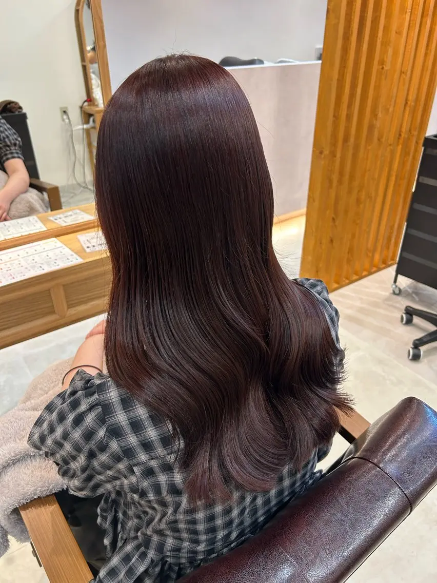 セミロング カット ヘアカラー トリートメント ciel 💖Maruyamaのヘアスタイル
