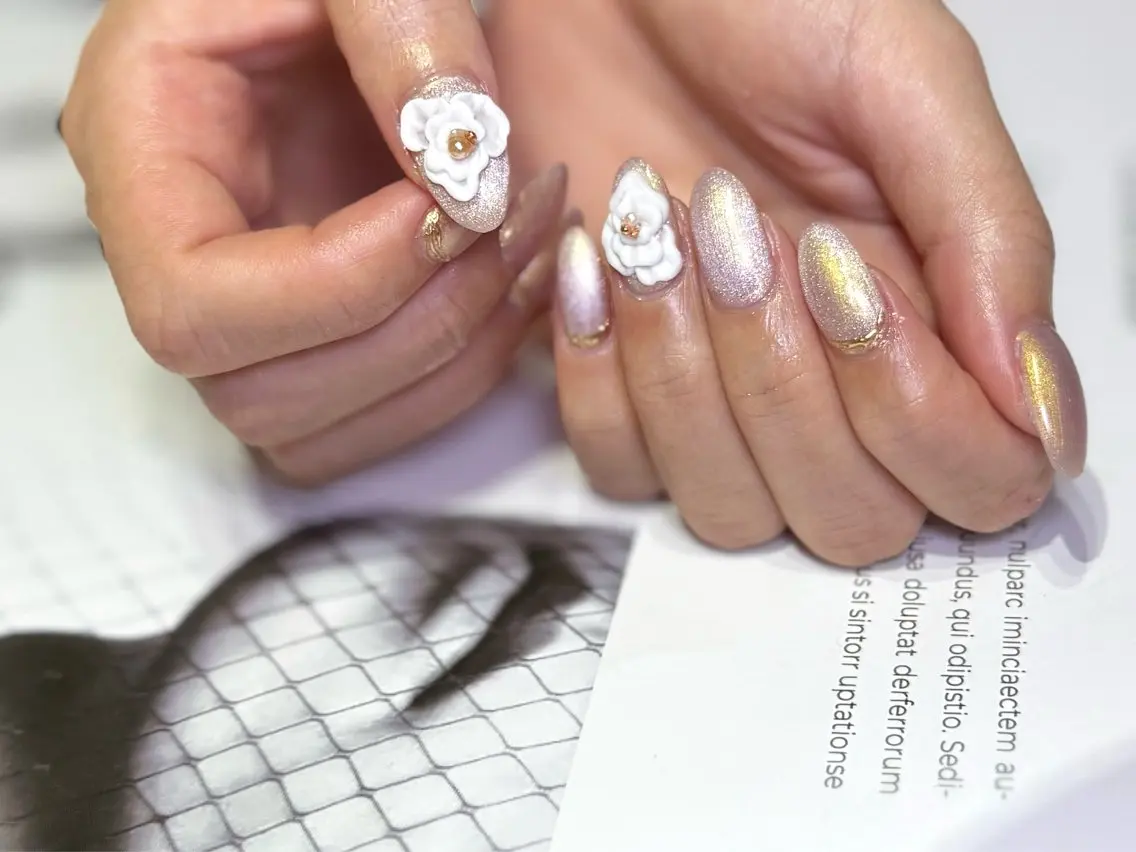 ネイル ハンドネイル Mnailsalon フィルイン対応サロンのネイルデザイン