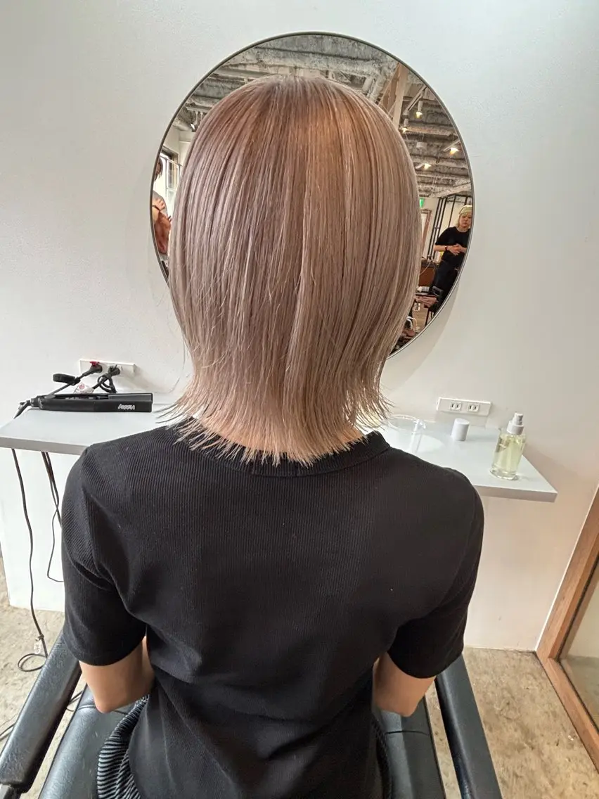 カラー ヘアカラー トリートメント Hayashi Shioriのヘアスタイル