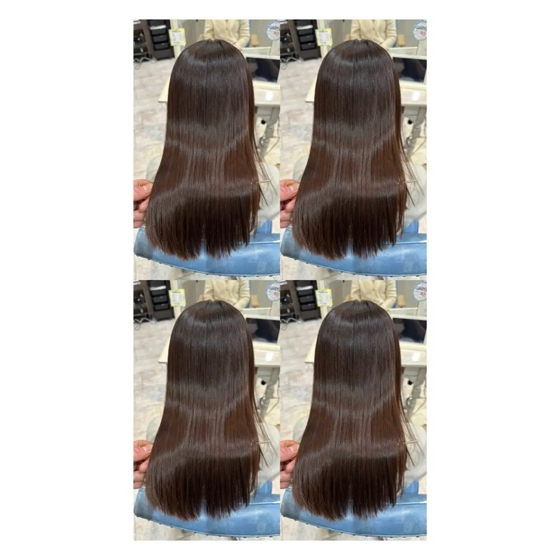 ロング カラー 透明感カラー 髪質改善 縮毛矯正 トリートメント ヘアカラー トリートメント 店長✨レイヤー✖️ 髪質改善✖️韓国ヘアのヘアスタイル