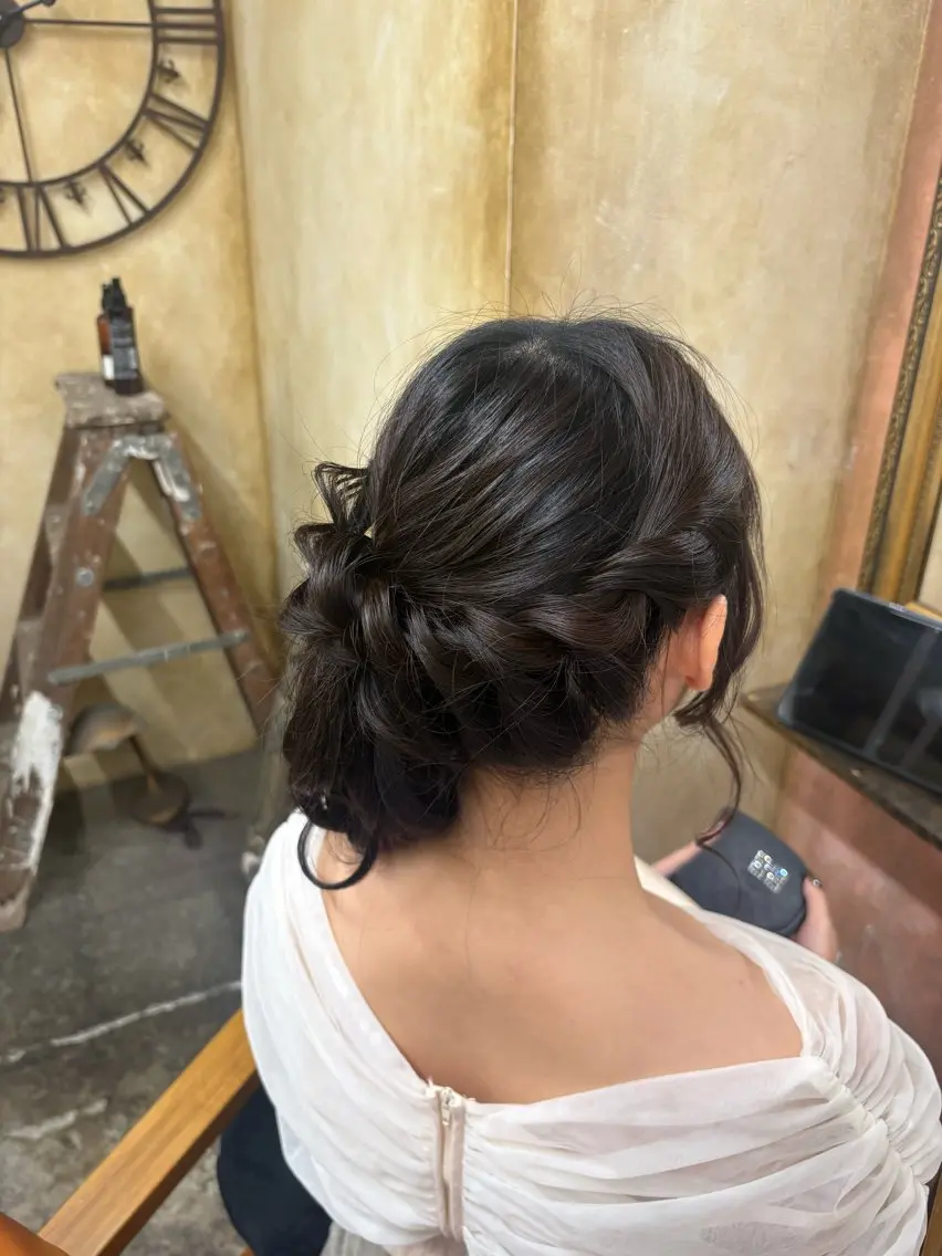 ロング ヘアセット Retsu /UniQのヘアスタイル