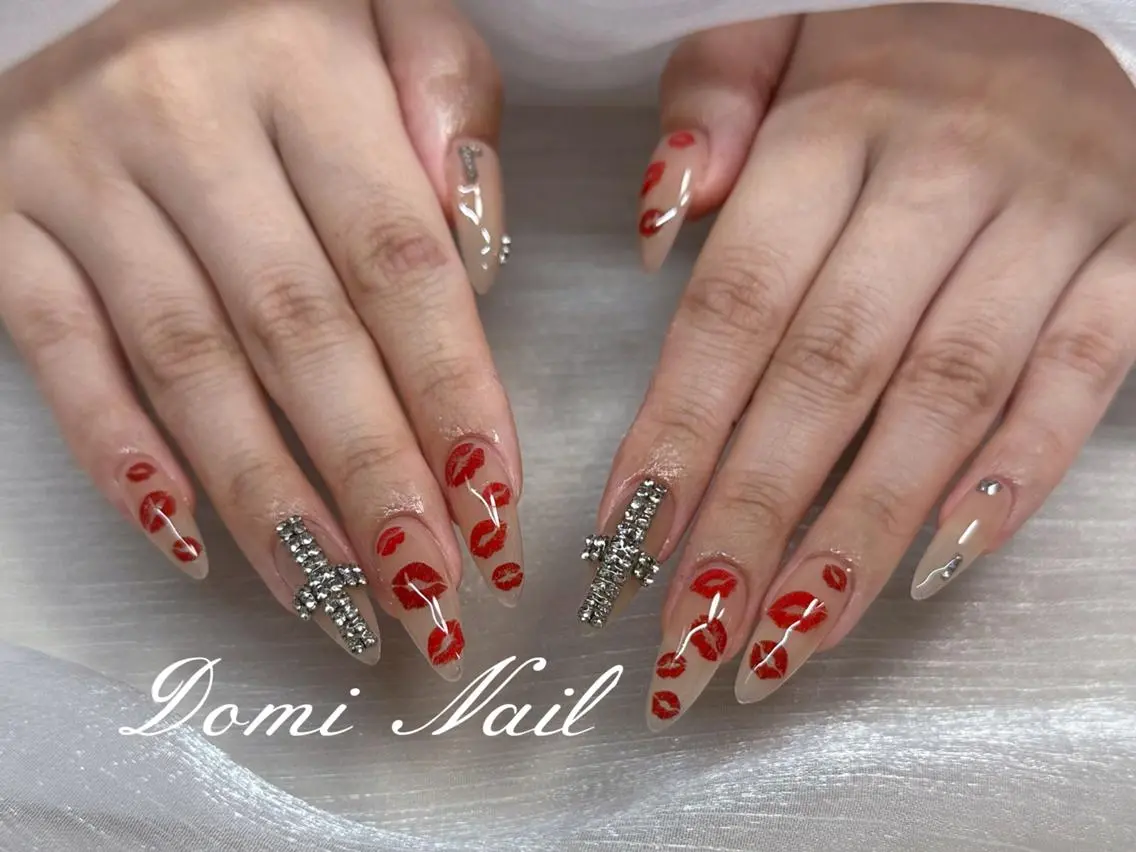 ネイル 持ち込み ネイルチップ ハンドネイル Domi Nail Salonのネイルデザイン