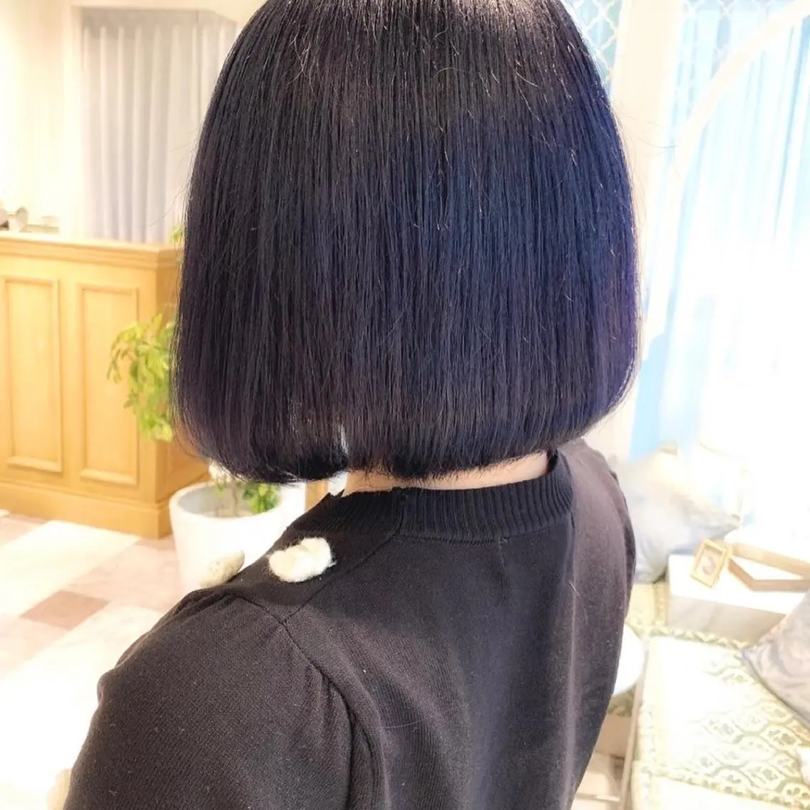 カラー ブリーチなし 透明感カラー/艶髪のヘアスタイル