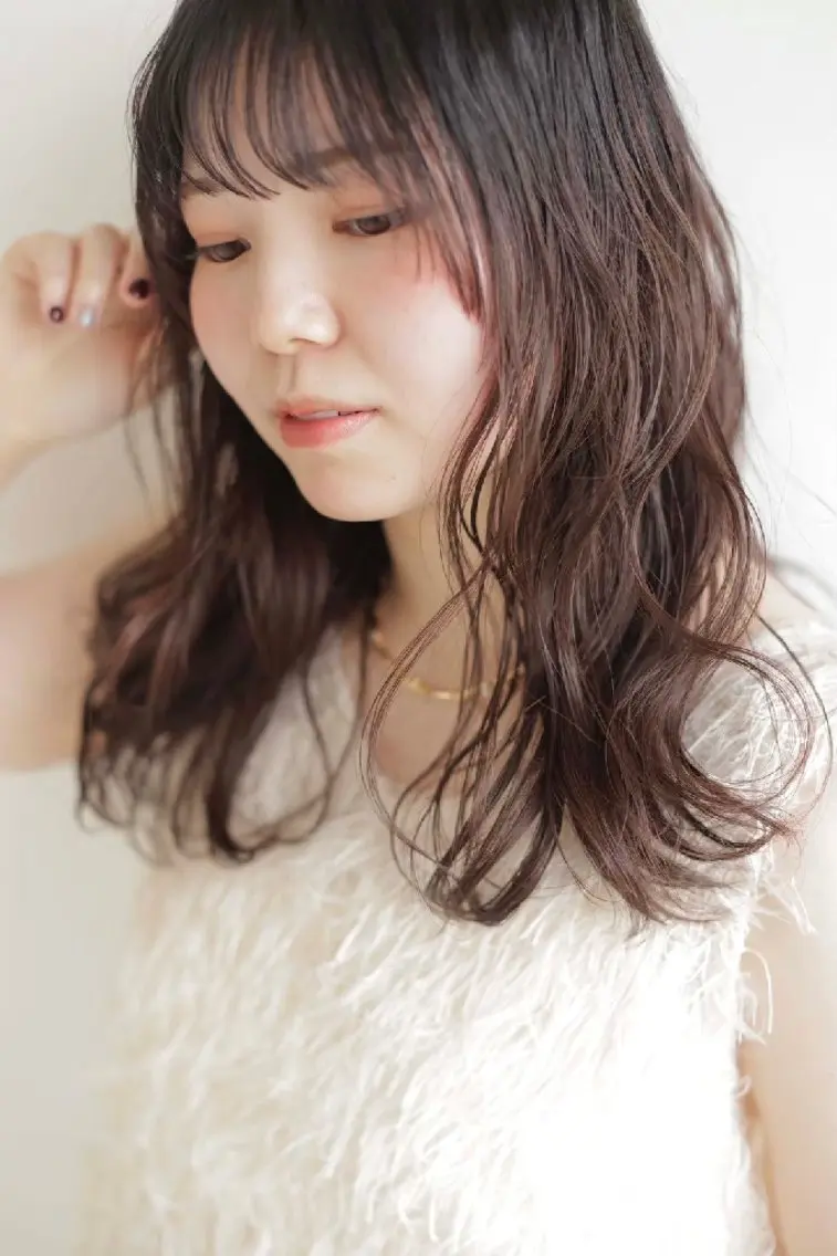 カラー ヘアカラー トリートメント 束感まつぱ🫧 なつき🫧のマツエク・マツパデザイン