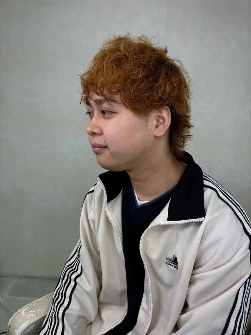ショート メンズ カット パーマ メンズ特化✨パーマス タイル大得意安田海斗のヘアスタイル