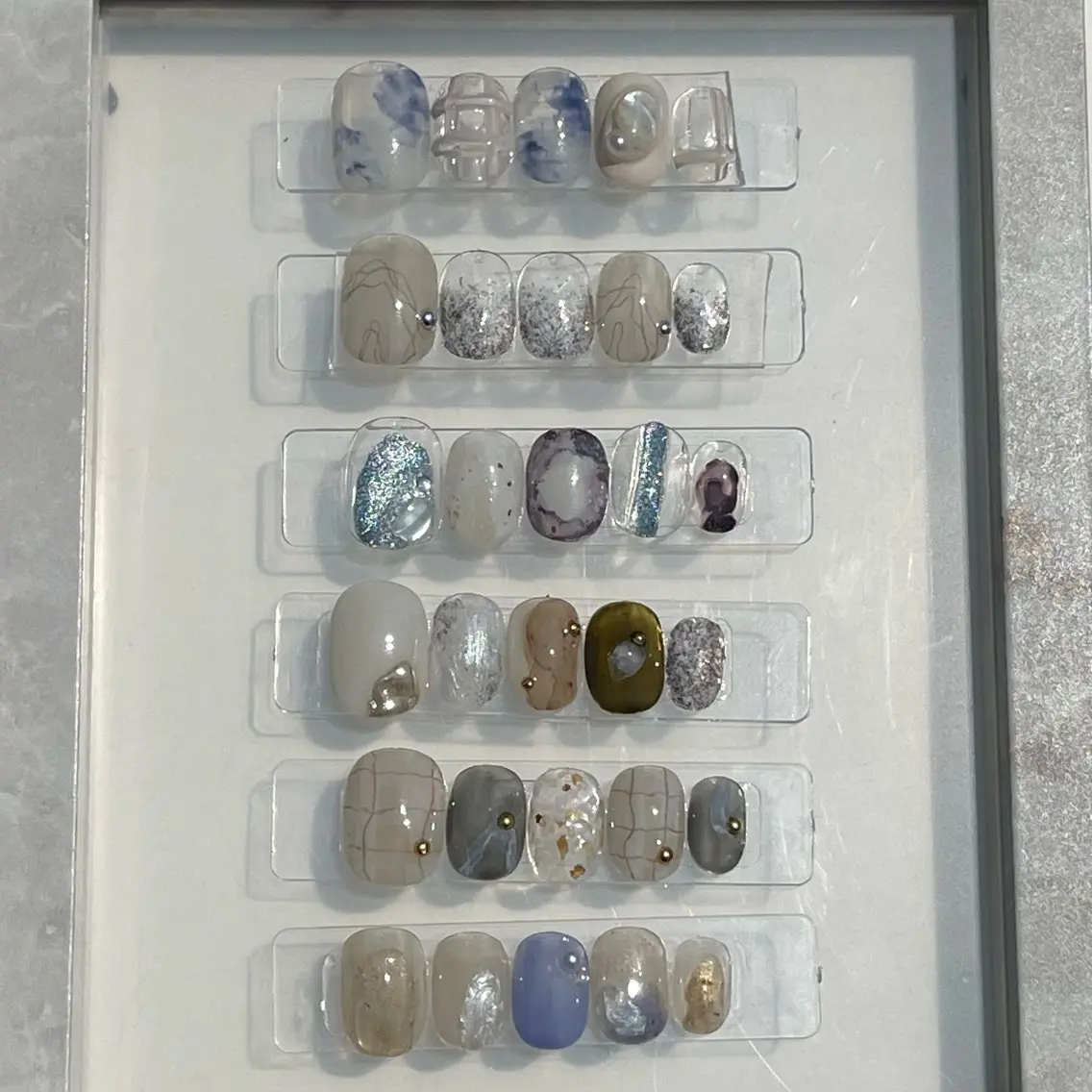 ネイル ハンドネイル GLUCK nail kanamiのネイルデザイン
