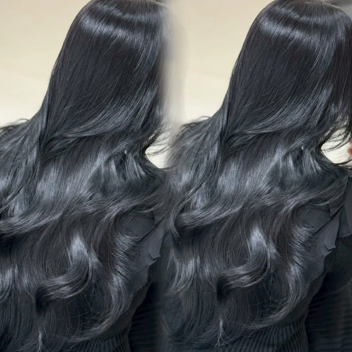 ロング カラー ヘアアレンジ ヘアカラー トリートメント 透明感暗髪カラー🦦 おとは🫧のヘアスタイル