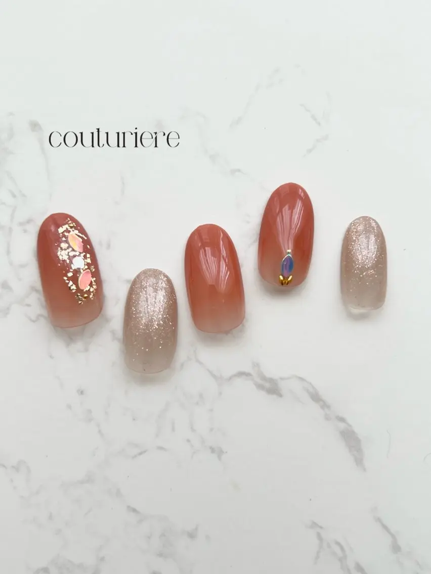 ネイル クチュリエール銀座 💅🏼ゆりのネイルデザイン