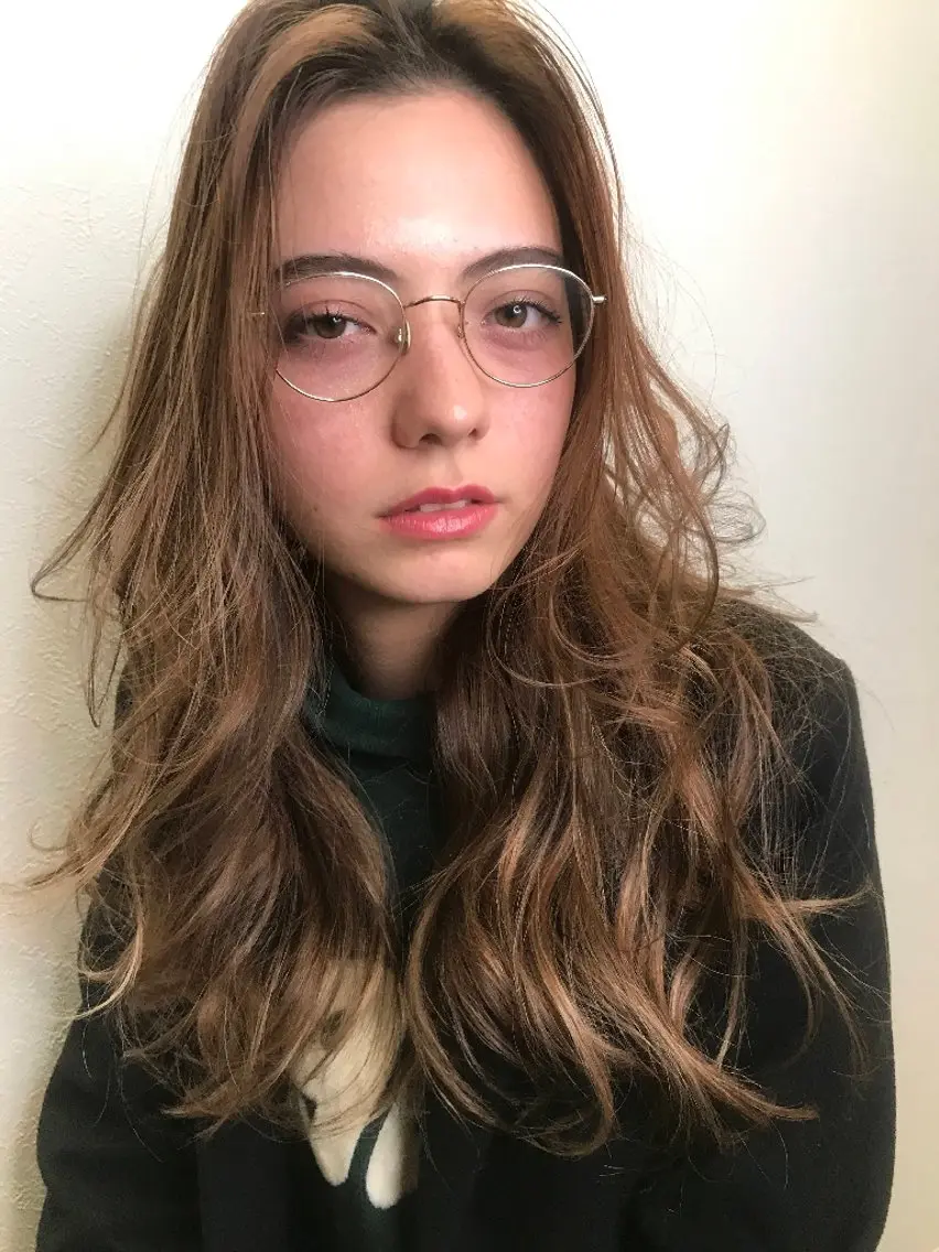 ロング カット パーマ Stirmaison RYUSEIのヘアスタイル