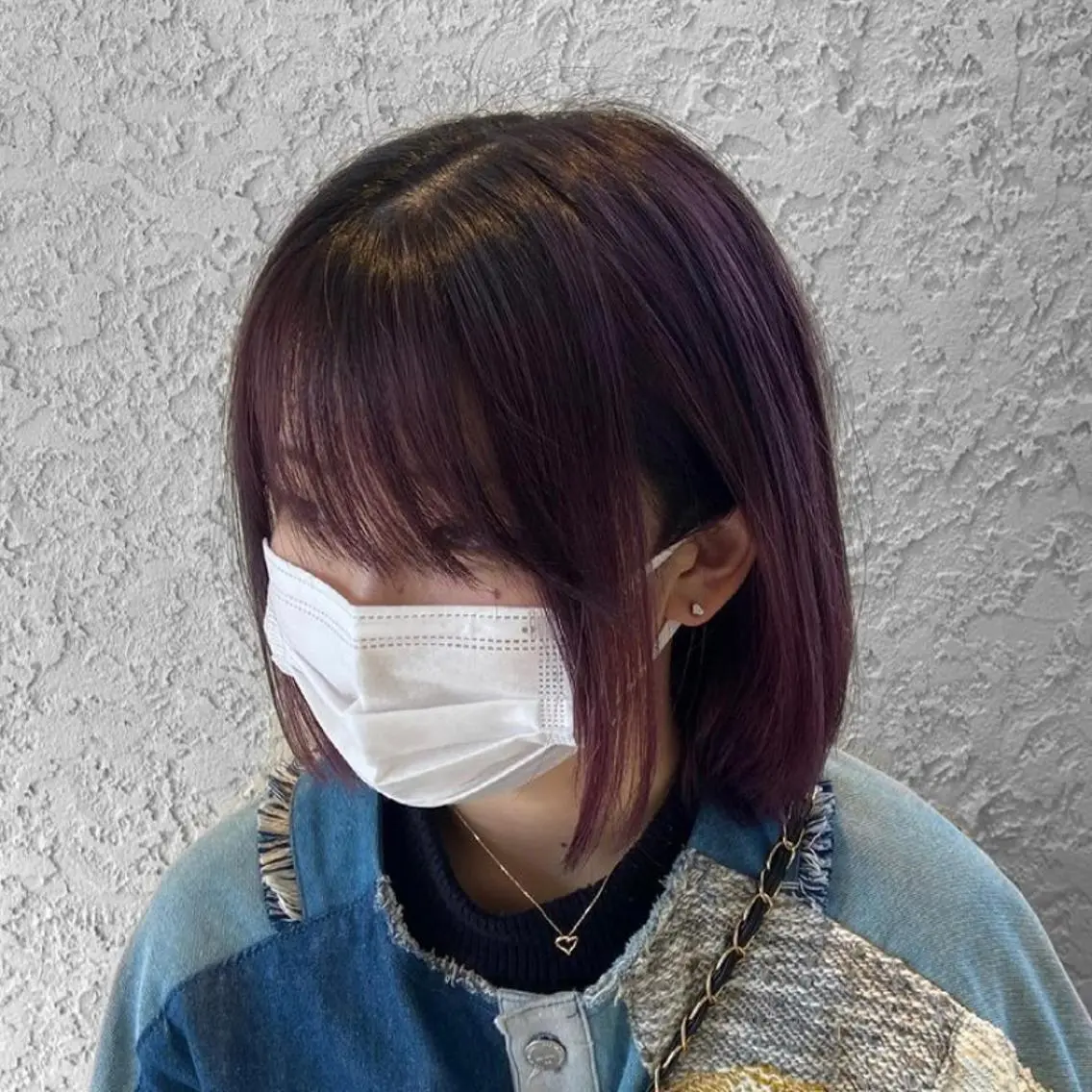 ミディアム カラー SHOTA メンズ曲がる縮毛矯正のヘアスタイル