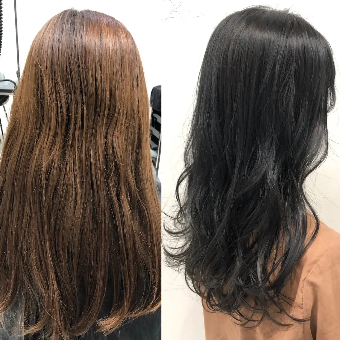 カラー カット ヘアカラー トリートメント 💖ブリーチなし透明 感💖ASAHIのヘアスタイル