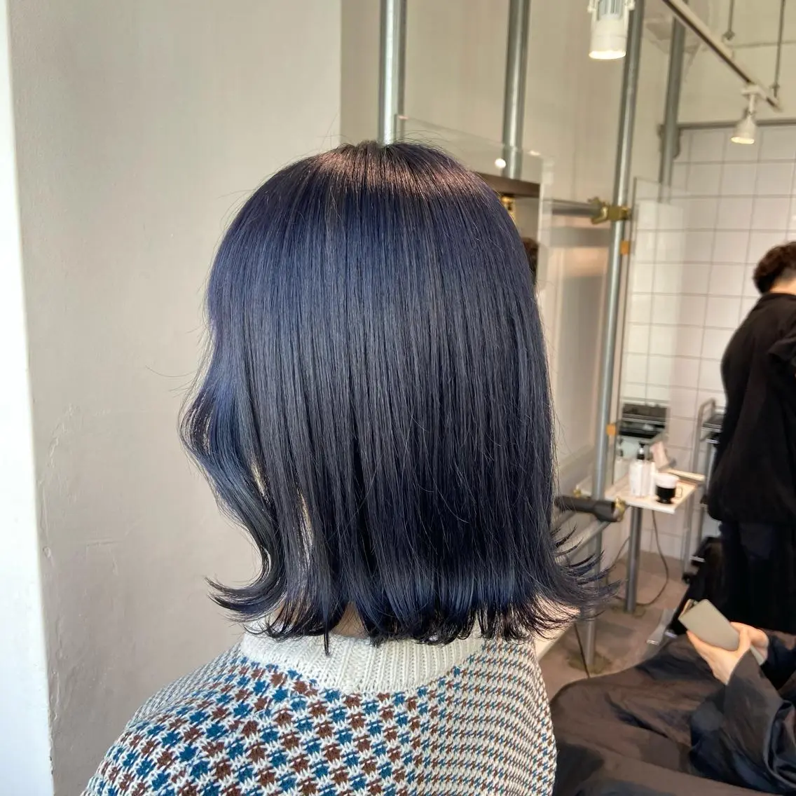 ミディアム トレンドモテカラー 🩷色落ちまで可愛くのヘアスタイル