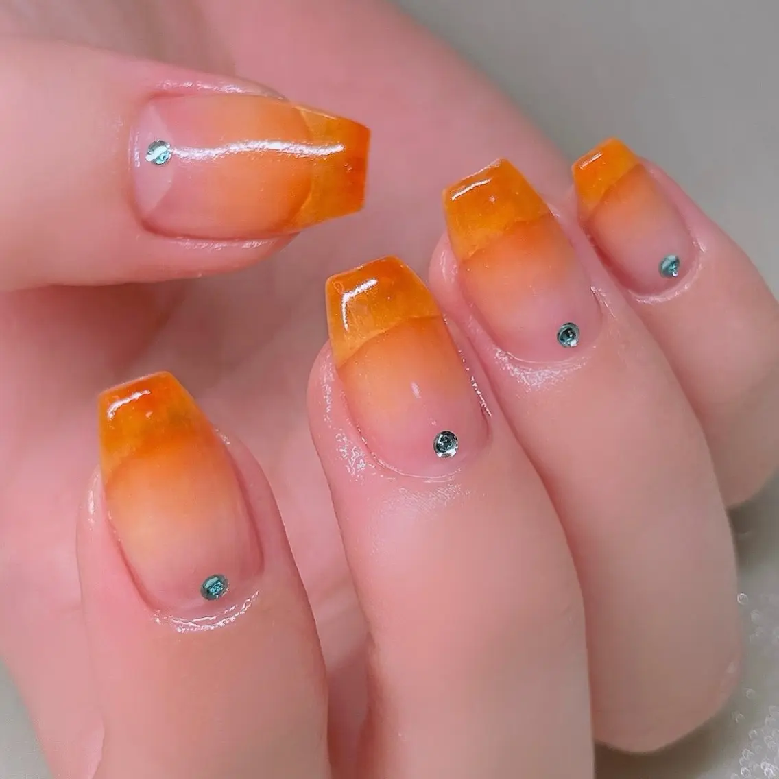 ネイル ストーンネイル ハンドネイル Nailist suzuのネイルデザイン