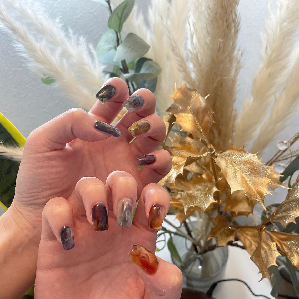 ネイル ニュアンスネイル ハンドネイル Nail Salon Aleumのネイルデザイン