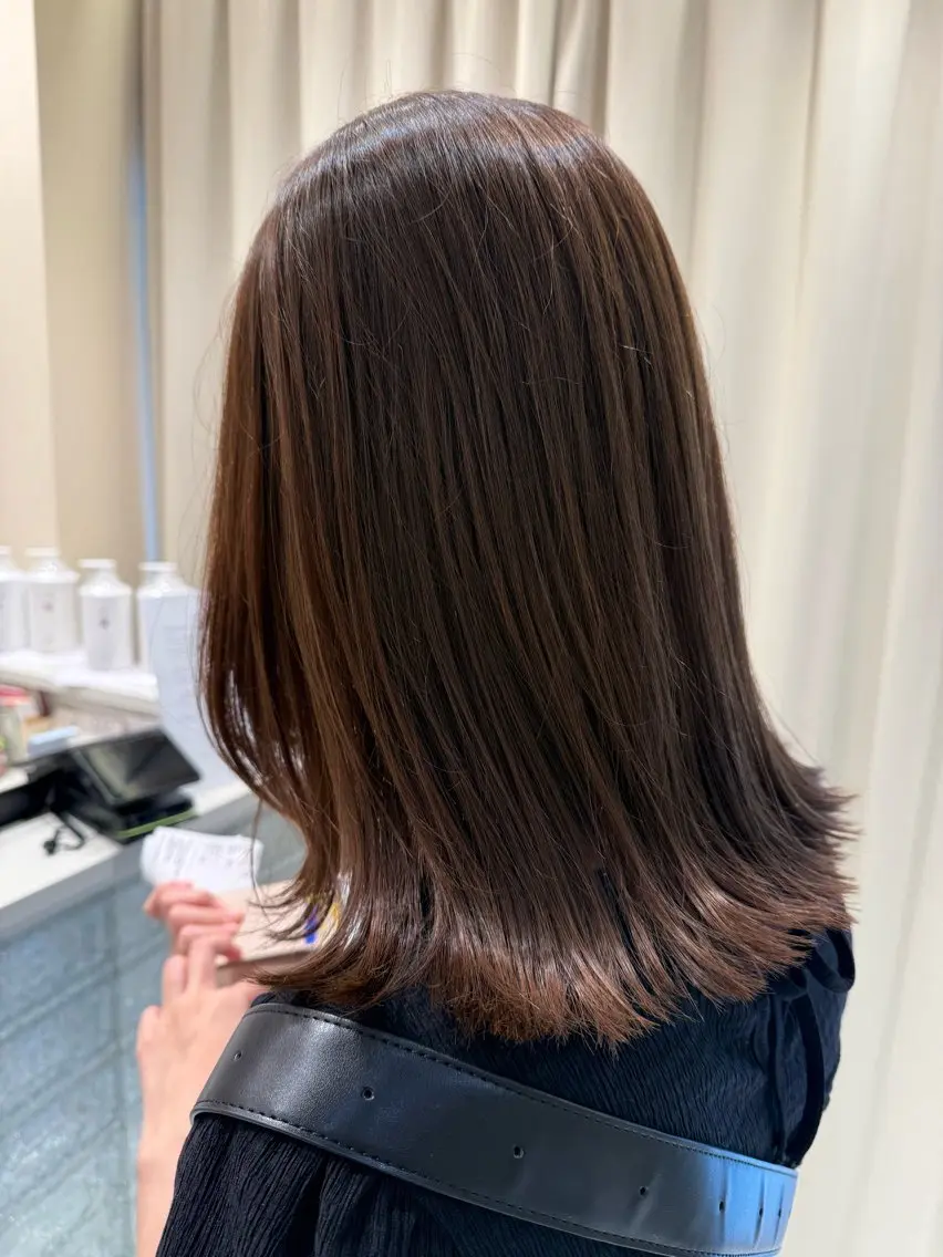 ミディアム キタド アミのヘアスタイル