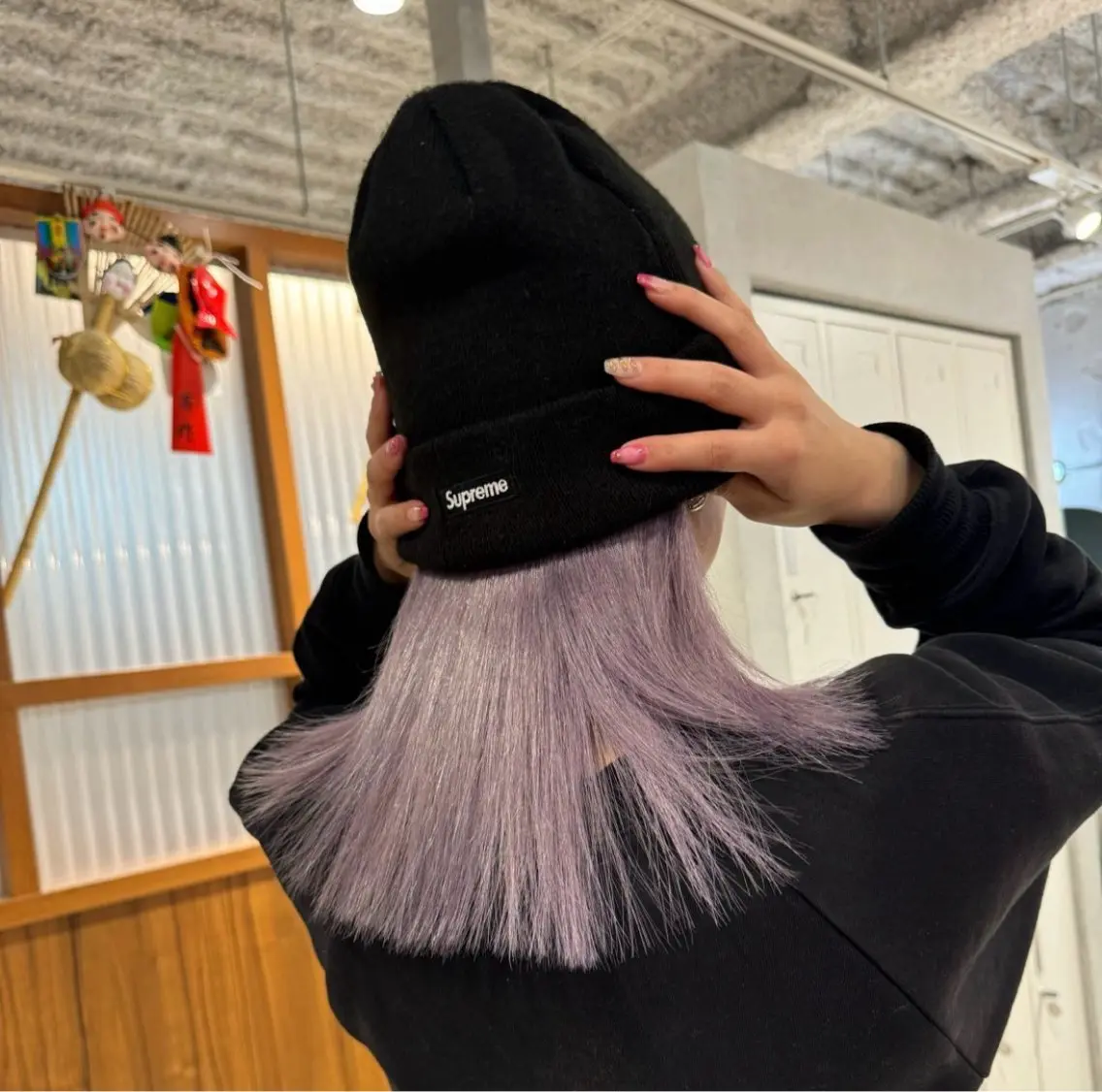 セミロング カラー カット ヘアカラー トリートメント 🌈山口摩七斗 /レイヤー/ブリーチのヘアスタイル