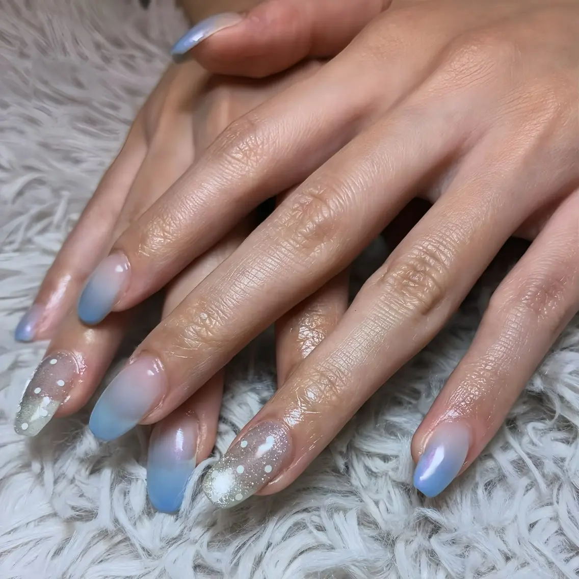 ネイル フットネイル 氷ネイル・うるうるネイル マグネットネイル メンズネイル ニュアンスネイル ハンドネイル nail salon anoneのネイルデザイン