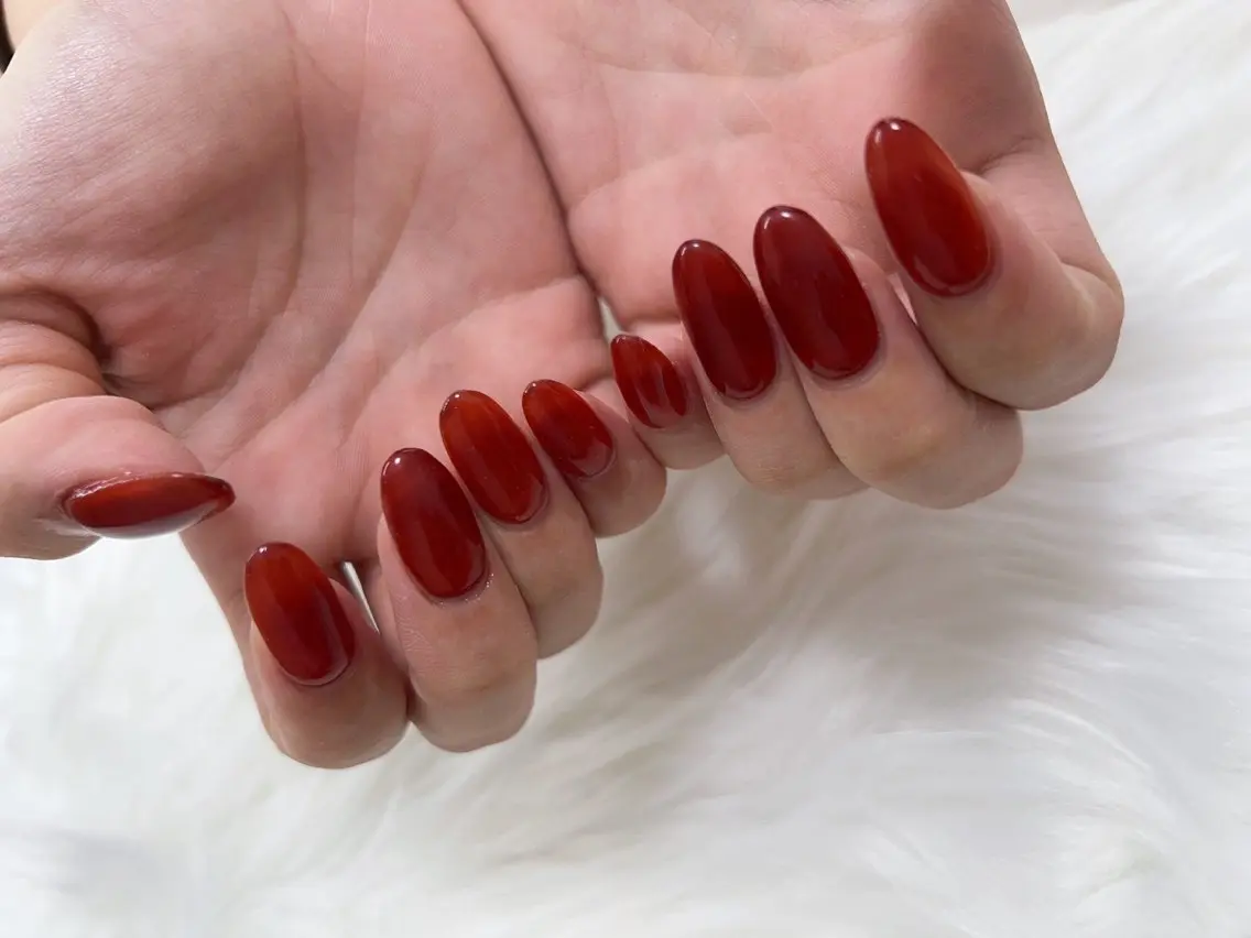 ネイル ワンカラーネイル coco nailのネイルデザイン