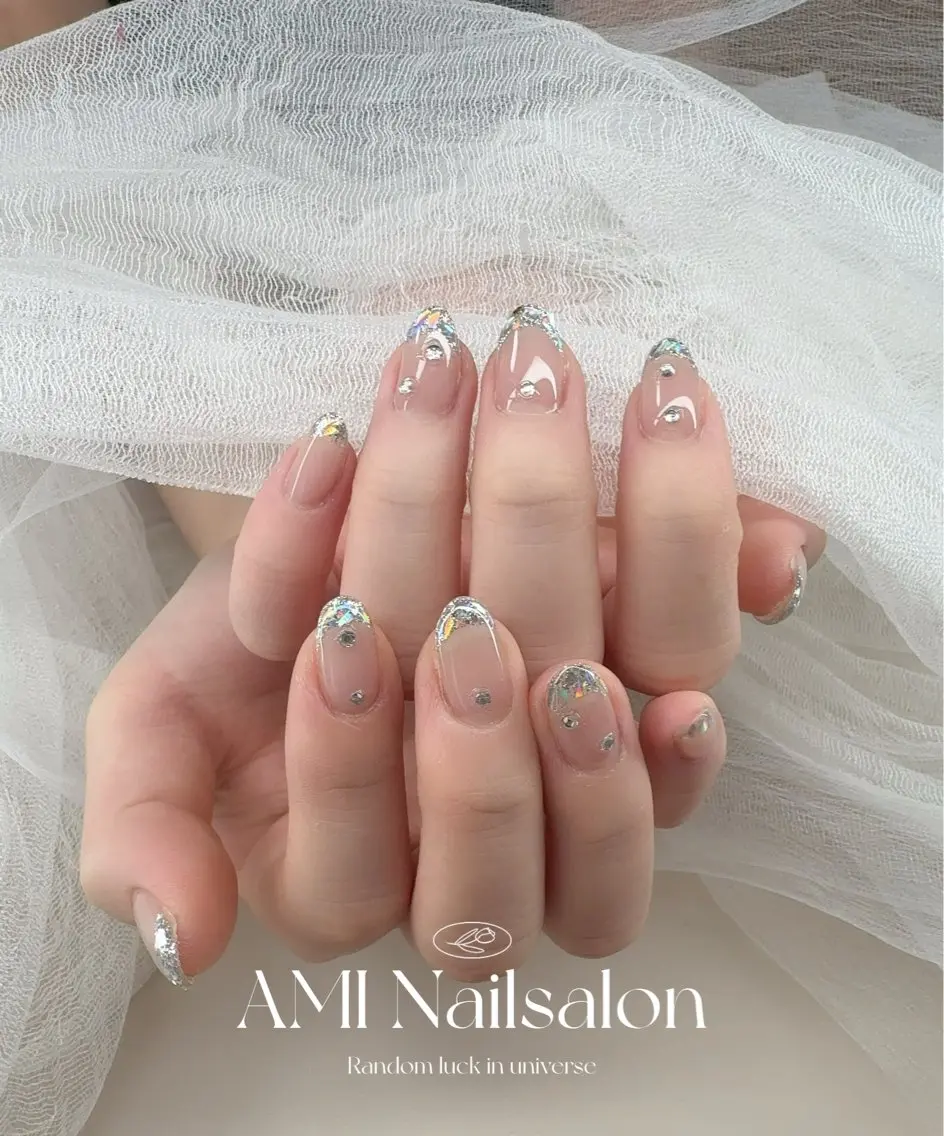 セミロング ハンドネイル AMI Nailsalonのネイルデザイン