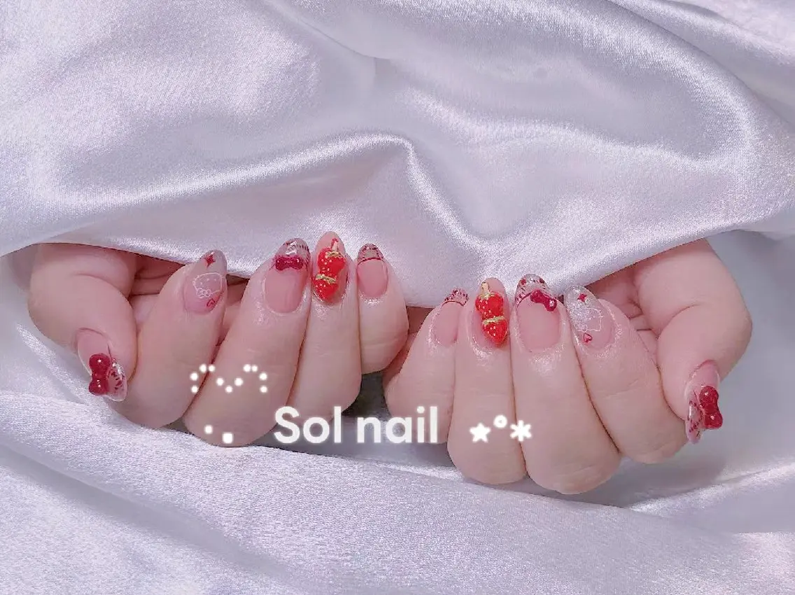 ネイル ハンドネイル ハンドケア Sol Nail ミネのネイルデザイン
