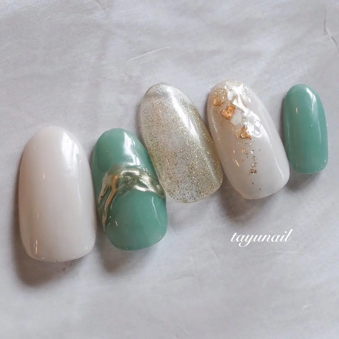 ネイル アートネイル ジェルネイル パラジェル ハンドネイル ネイルサロン 【たゆnail】のネイルデザイン