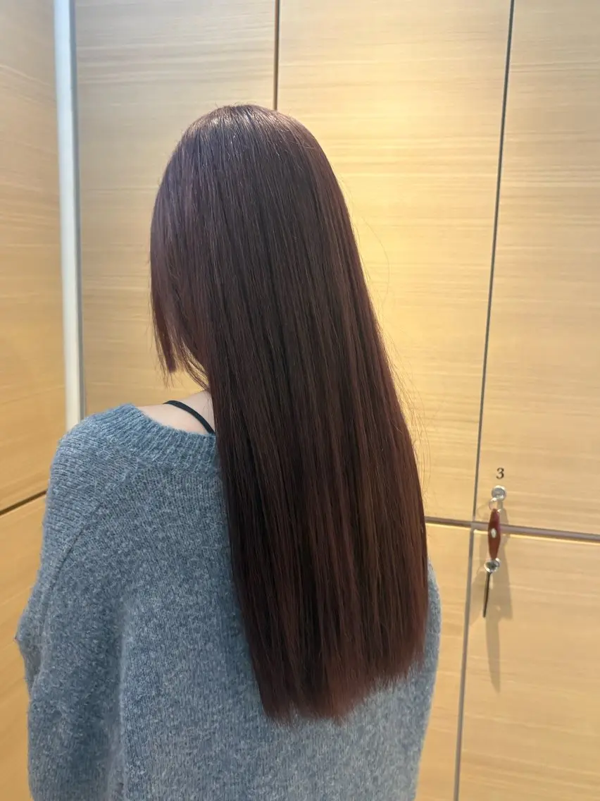 ロング カラー Haruka🕊 透明感カラーのヘアスタイル