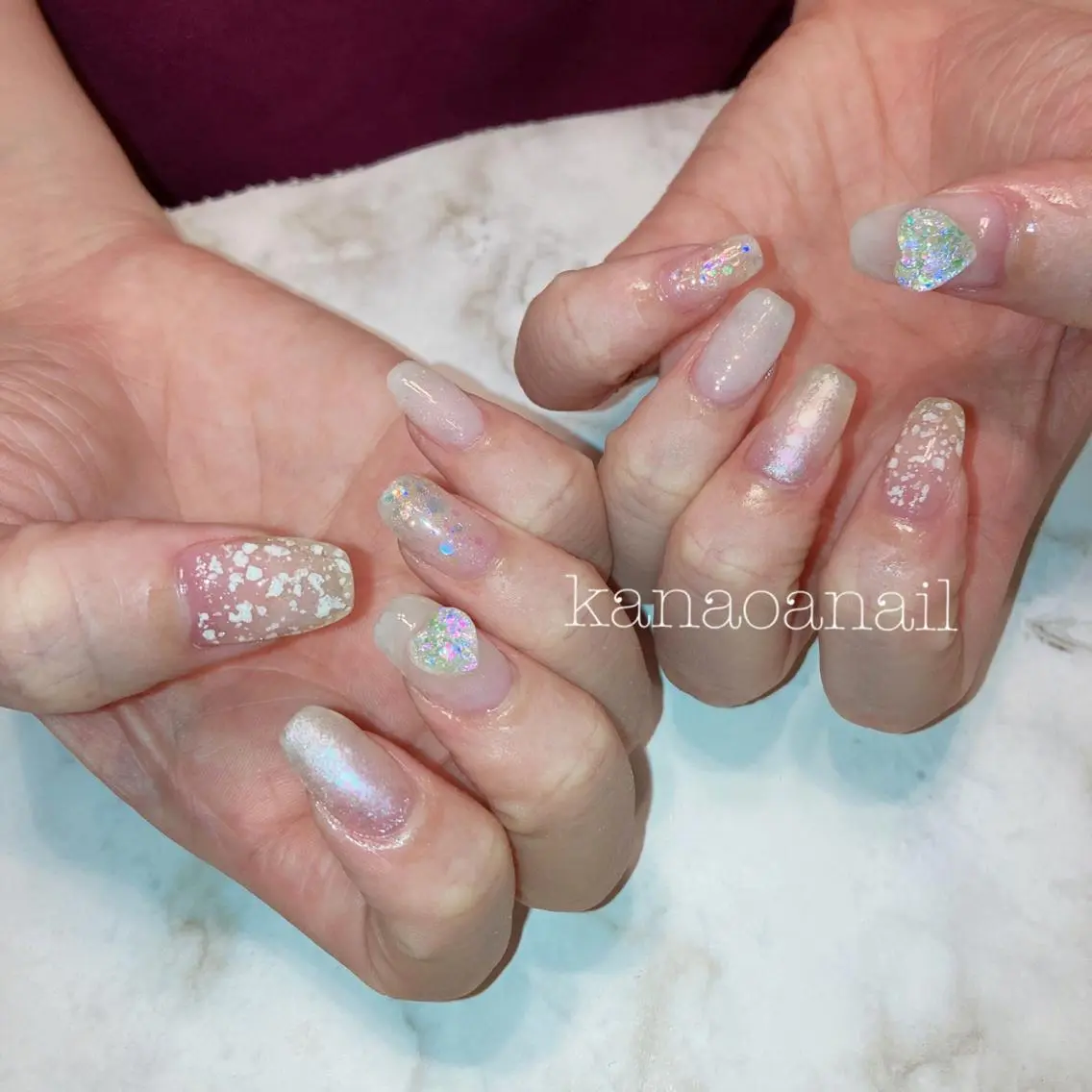 ネイル 地爪育成💅 kanaoanailのネイルデザイン
