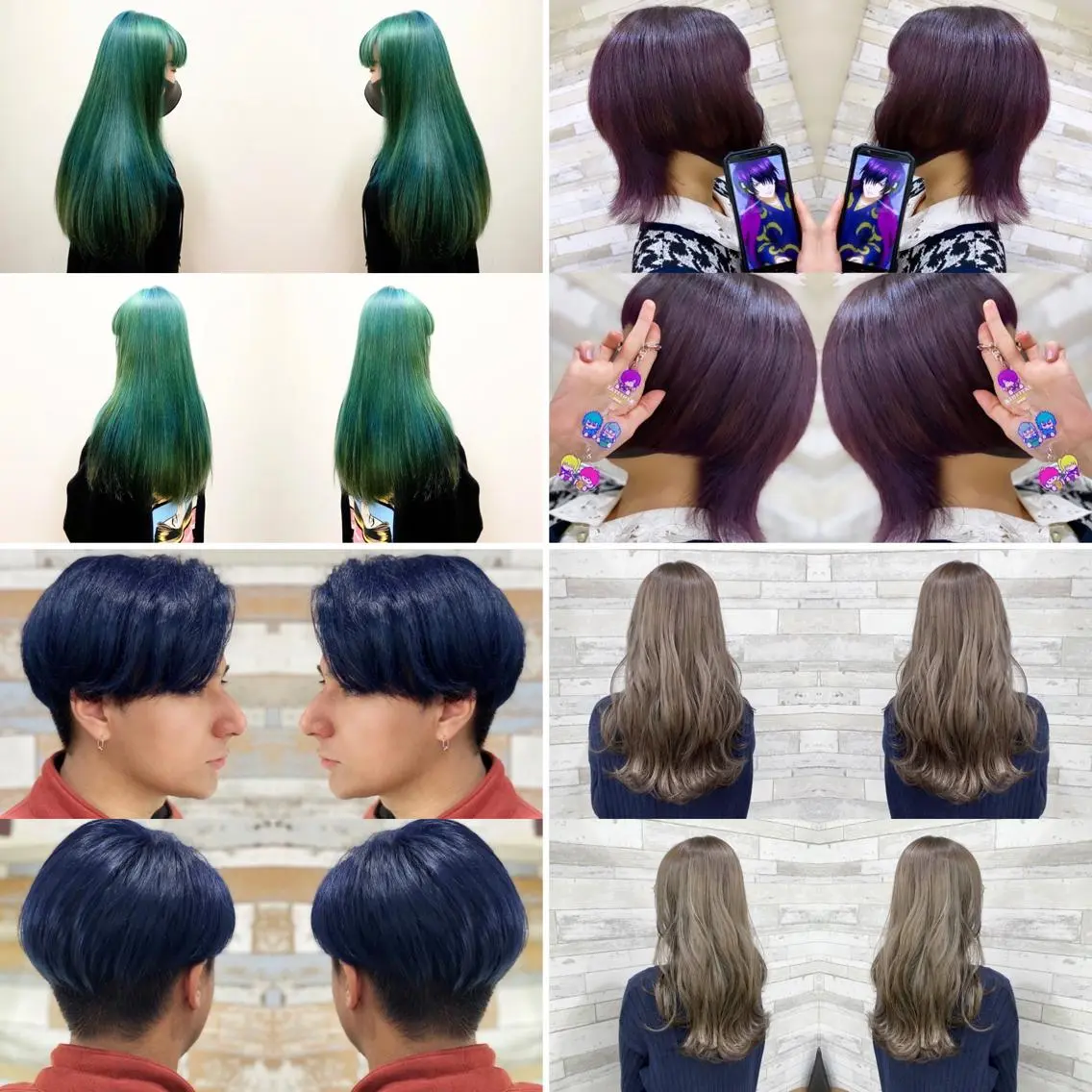 ショート ヘアカラー トリートメント ✨️眉毛、派手髪、 ハイトーンShinの眉毛・アイブロウイメージ