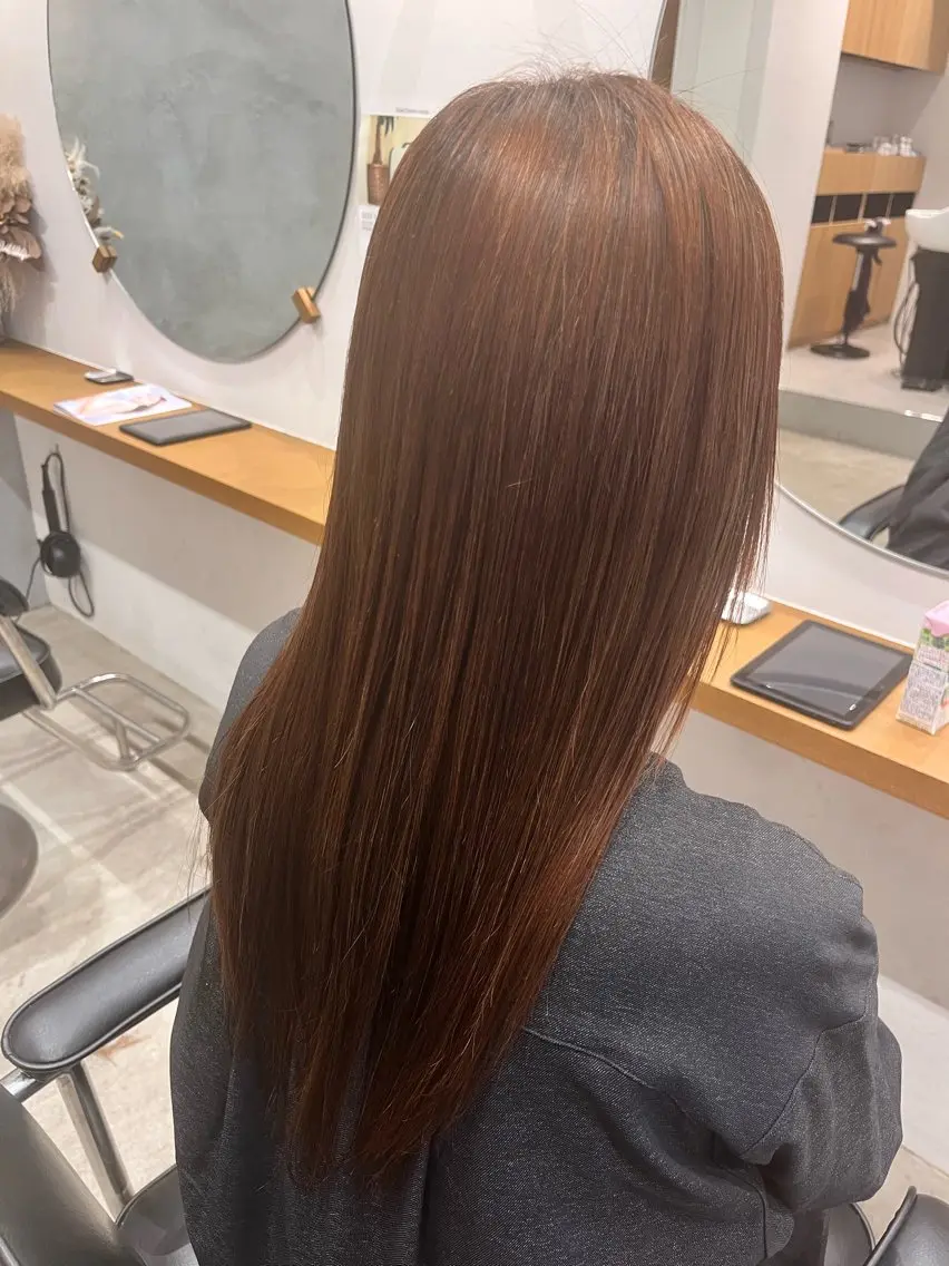 ロング 新徳 りえのヘアスタイル