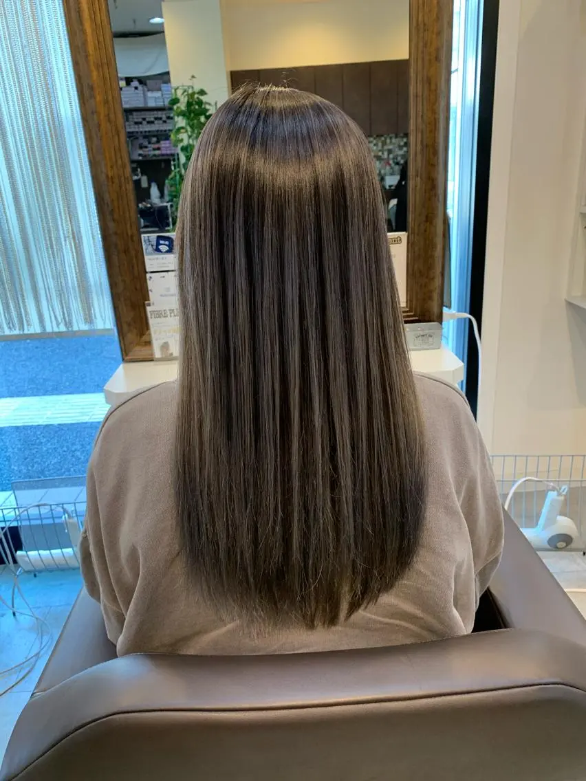 しっかりストレート縮毛矯正の写真
