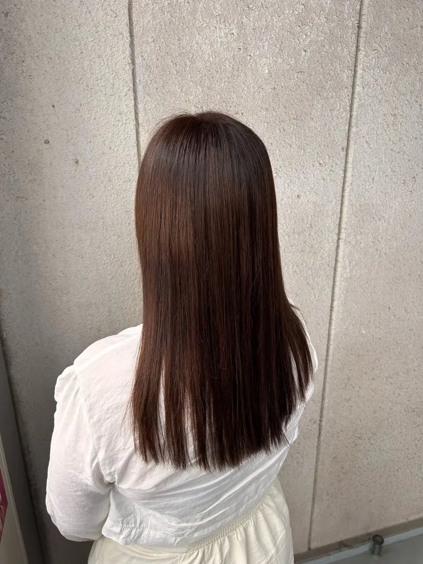 ロング カラー ボブ　ショート🌟 きだに りののヘアスタイル