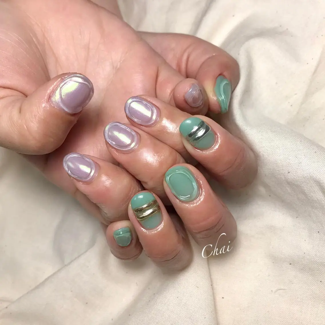 ネイル chai nail & eye📍鶴橋のネイルデザイン