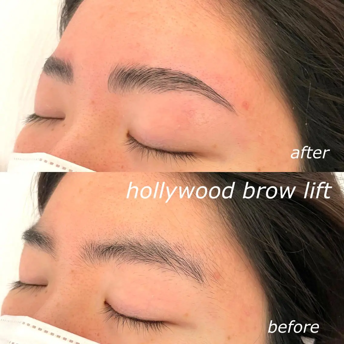 アイブロウ ハリウッドブロウリフト 吉祥寺kasumi 🌛eye/browのマツエク・マツパデザイン