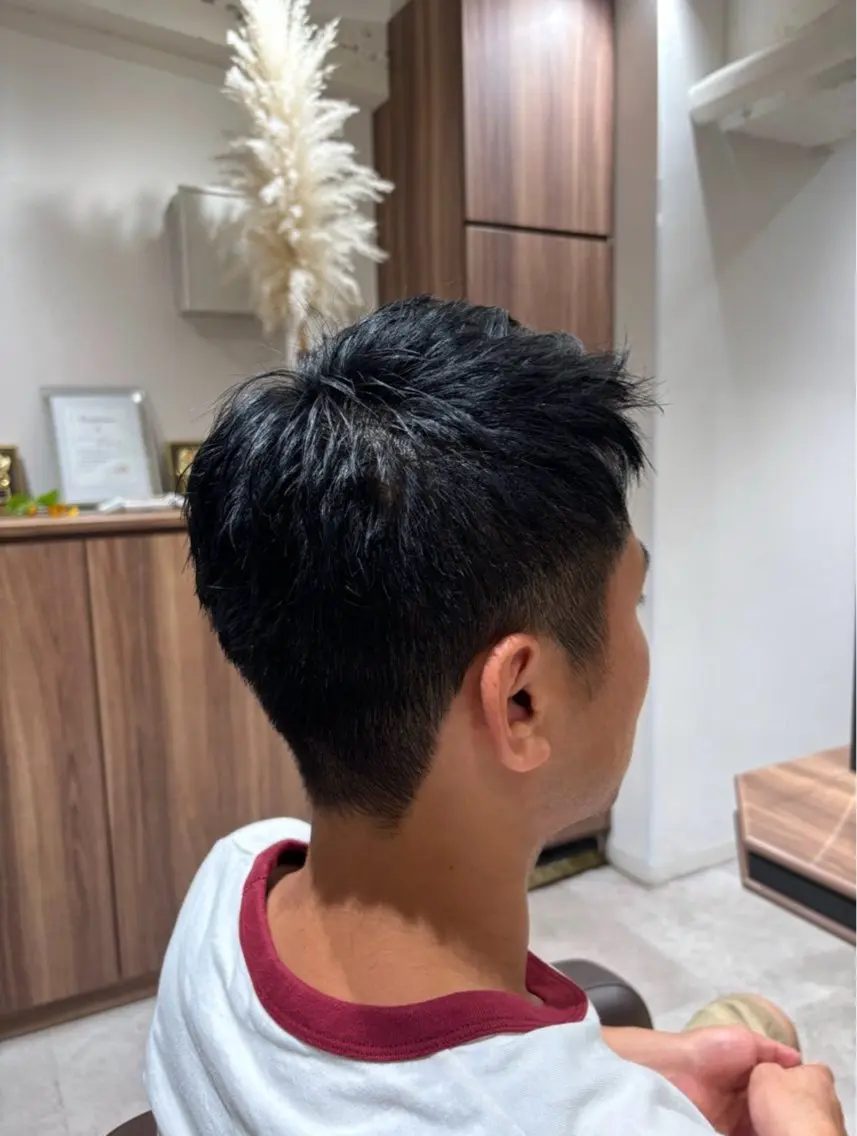 ショート メンズ 山田 悠朱里のヘアスタイル