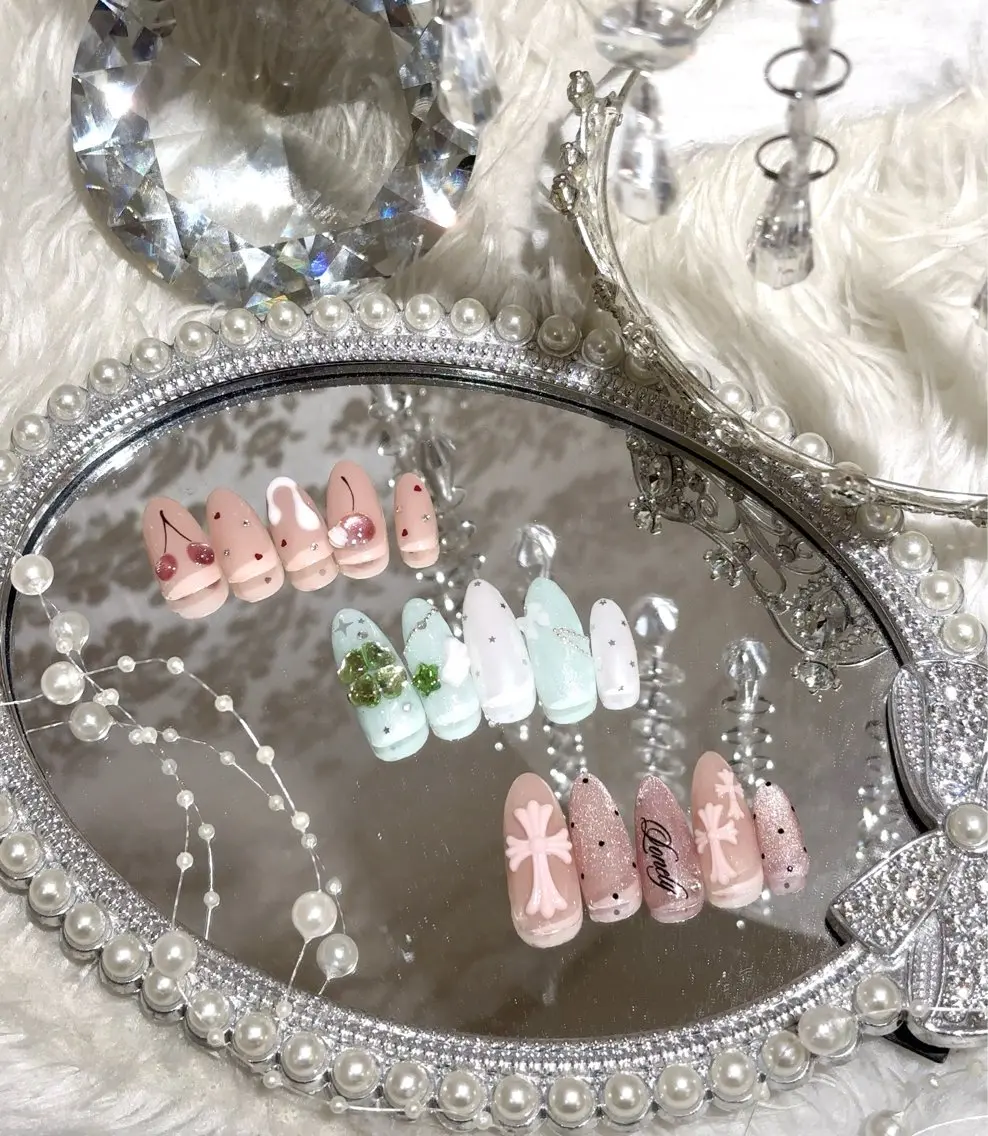 🩵定額ジェル(オフ込み)✨️色変え、パーツ減らし◎の写真