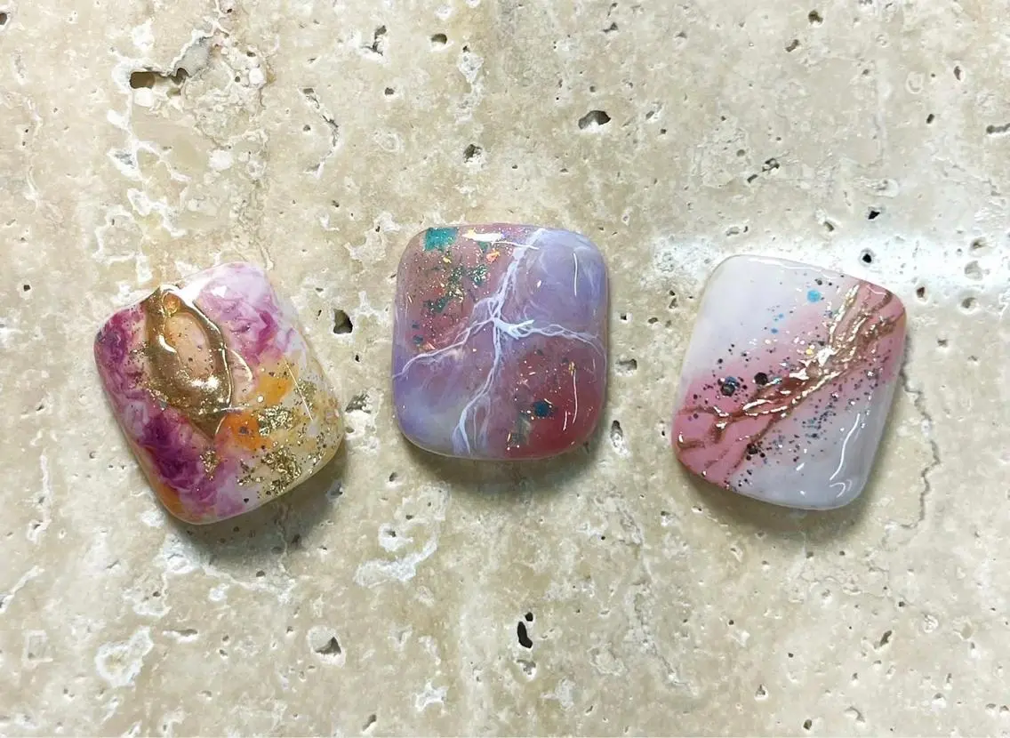 ネイル ちゅるん美フォルム 🦋AIRAのネイルデザイン