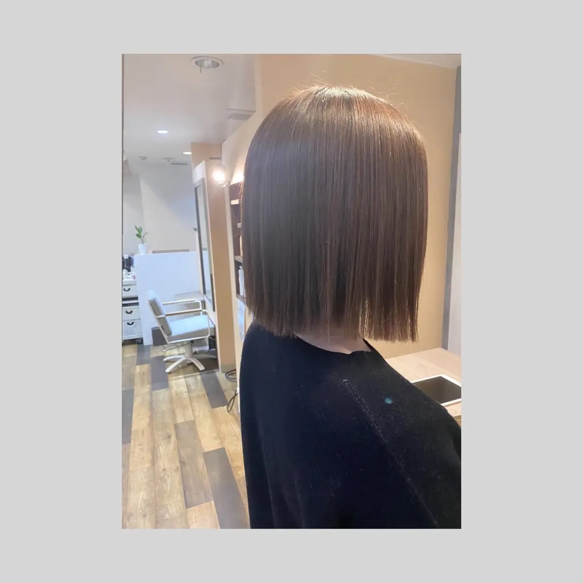 ショート ボブ 佐藤 沙也輝のヘアスタイル