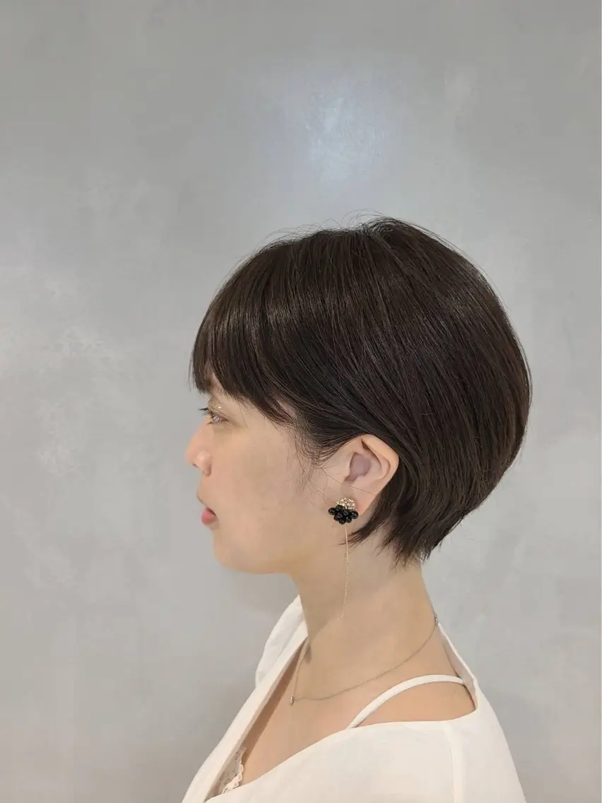 ショート ショート・ボブ✂️ 紅葉のヘアスタイル