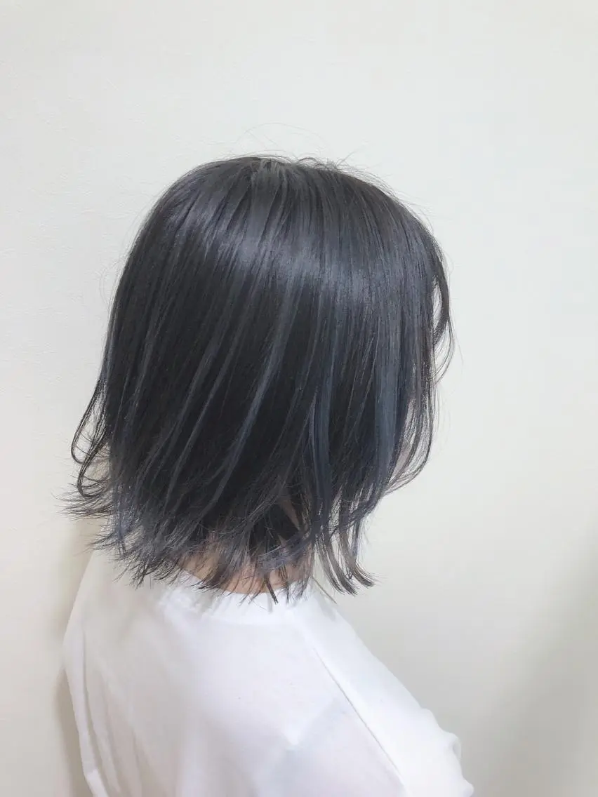 【トレンドヘア◎】顔周りデザインカット＋艶感カラー¥8450(ワンカラーのみ)の写真